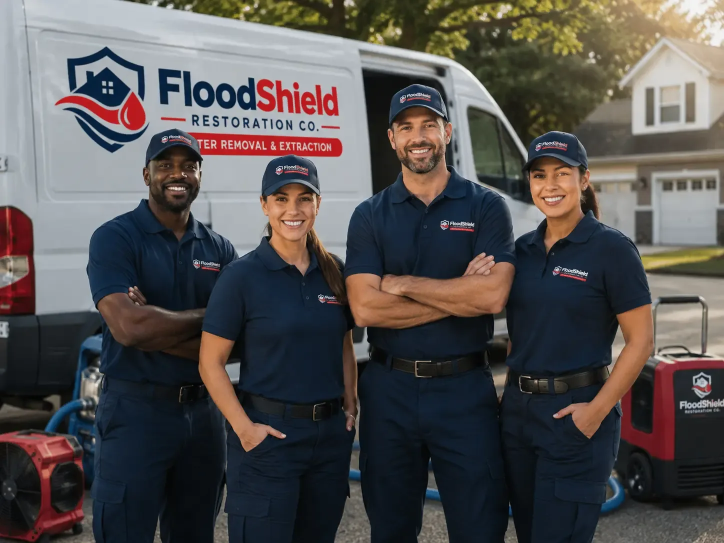 Flood Damage Restoration company in Moffit, ND