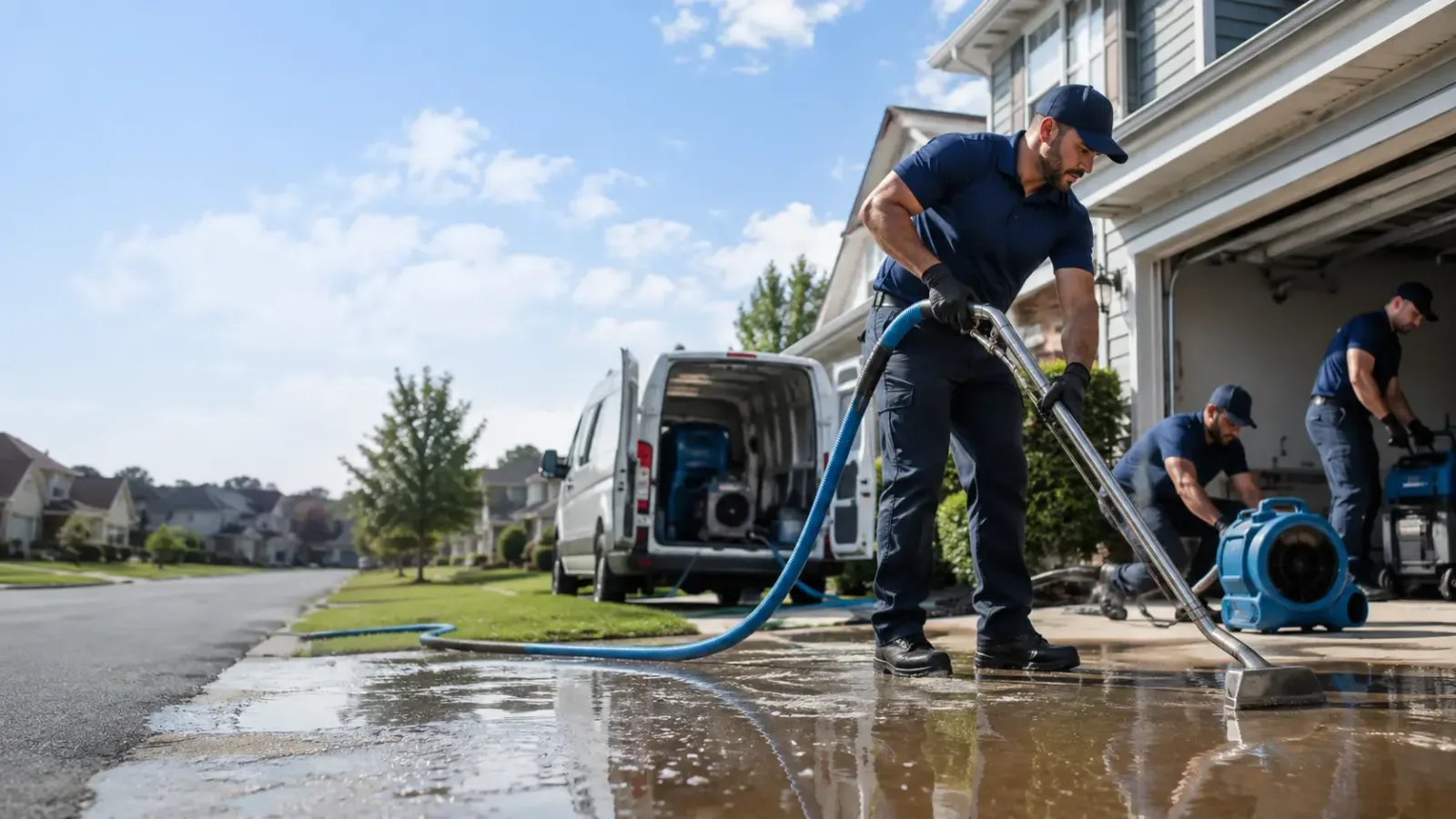 Flood Damage Restoration in Moffit, ND